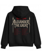 Alexander The Great Hoodie – World Tour Tasarım Sweatshirt | Antik Tarih Koleksiyon