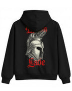 Molon Labe Hoodie – Sparta Savaşçı Temalı Siyah Kapüşonlu Sweatshirt | Unisex Premium Tasarım