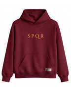 SPQR Basic Hoodie – SPQR Kapüşonlu Sweatshirt | Minimal Unisex Tasarım
