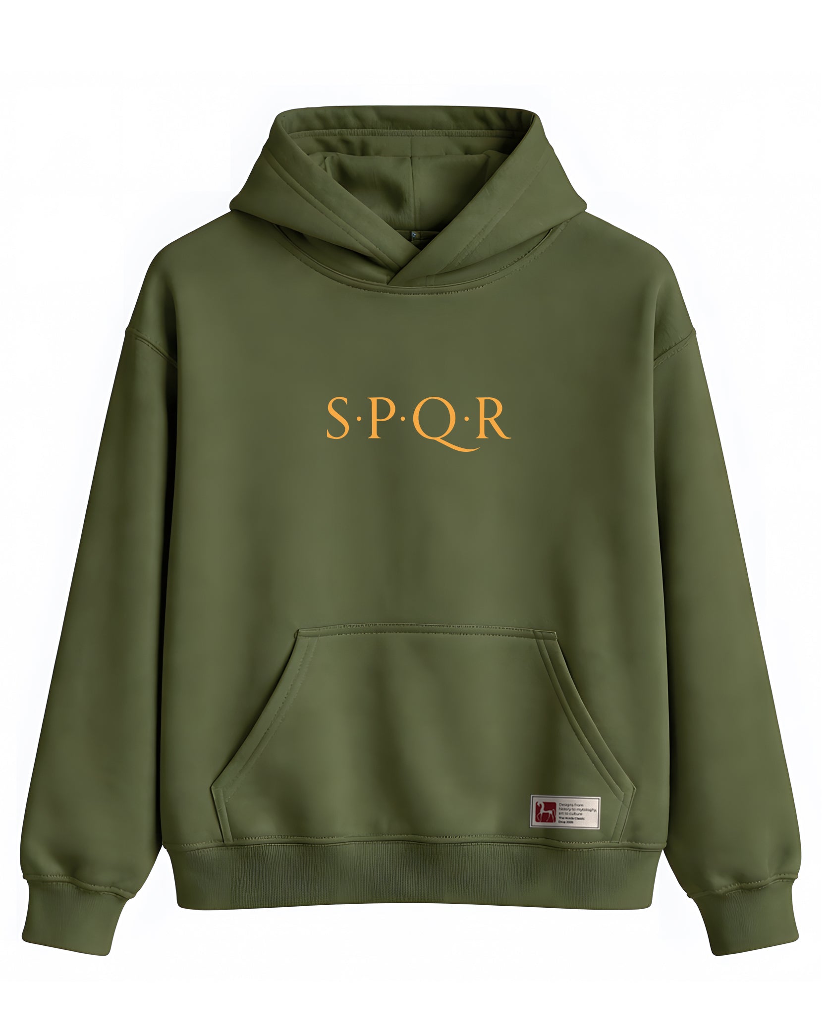 SPQR Basic Hoodie – SPQR Kapüşonlu Sweatshirt | Minimal Unisex Tasarım