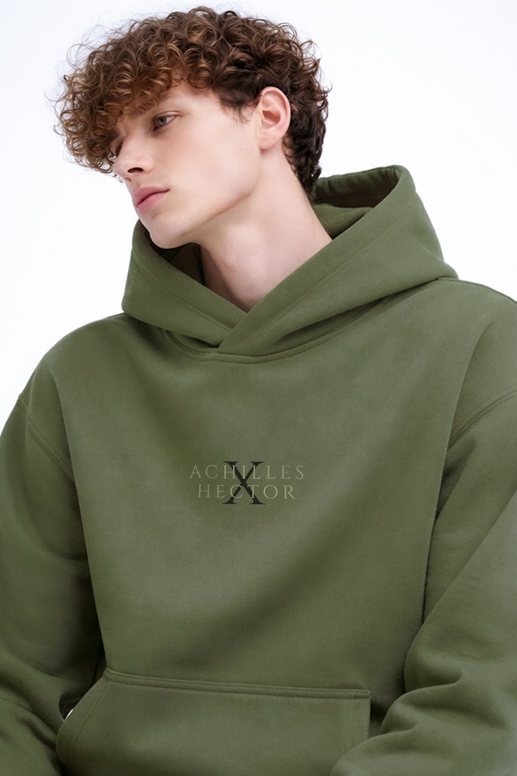 Achilles Hector Hoodie – Mitoloji Tasarım Sweatshirt | Premium Unisex Kapüşonlu - The Horda