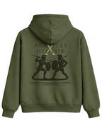 Achilles Hector Hoodie – Mitoloji Tasarım Sweatshirt | Premium Unisex Kapüşonlu - The Horda