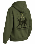 Achilles Hector Hoodie – Mitoloji Tasarım Sweatshirt | Premium Unisex Kapüşonlu - The Horda