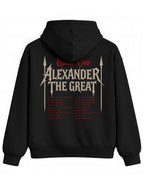 Alexander The Great Hoodie – World Tour Tasarım Sweatshirt | Antik Tarih Koleksiyon - The Horda
