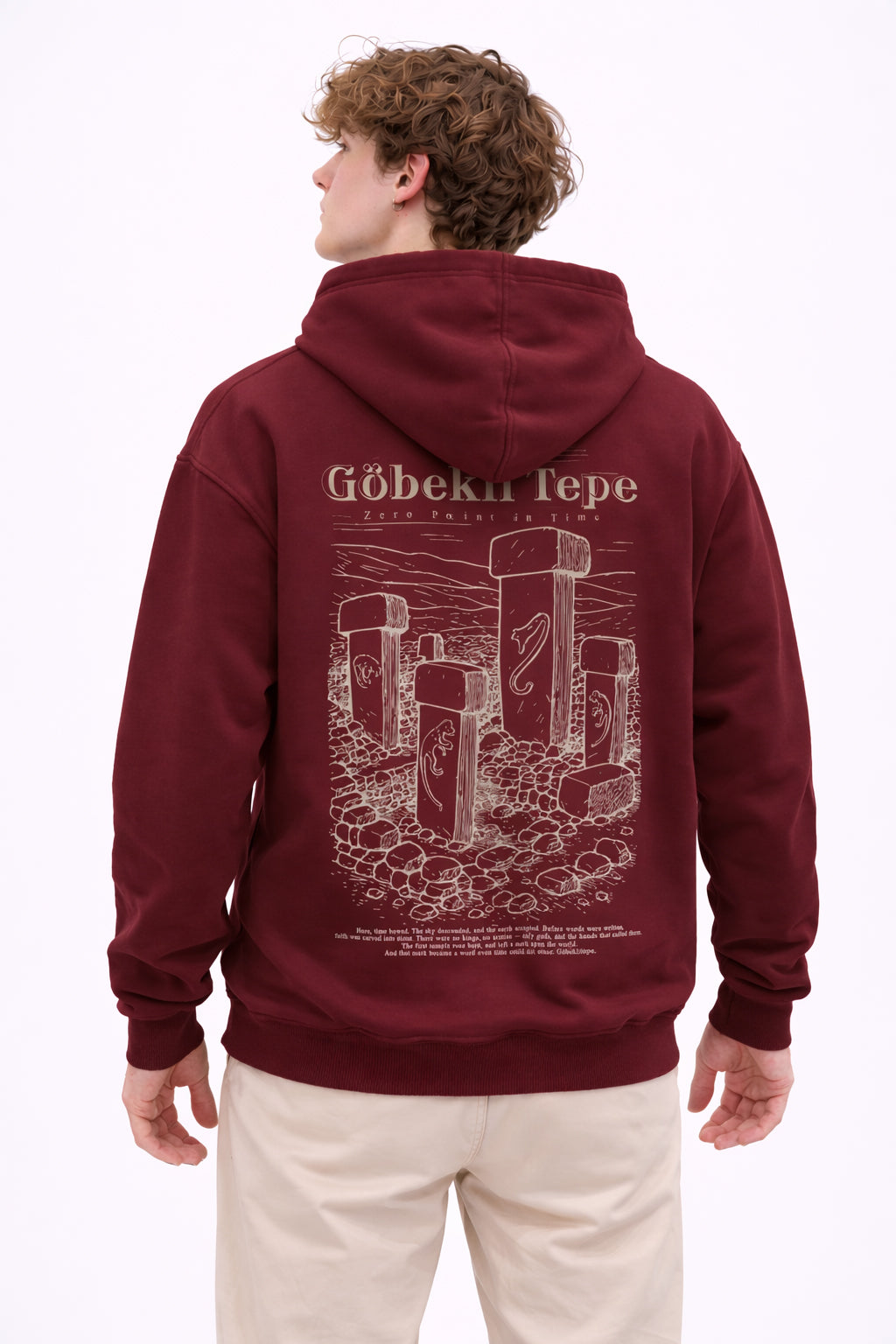 Göbeklitepe Hoodie – Tarihin Sıfır Noktası Kapüşonlu Sweatshirt | Unisex Premium Tasarım