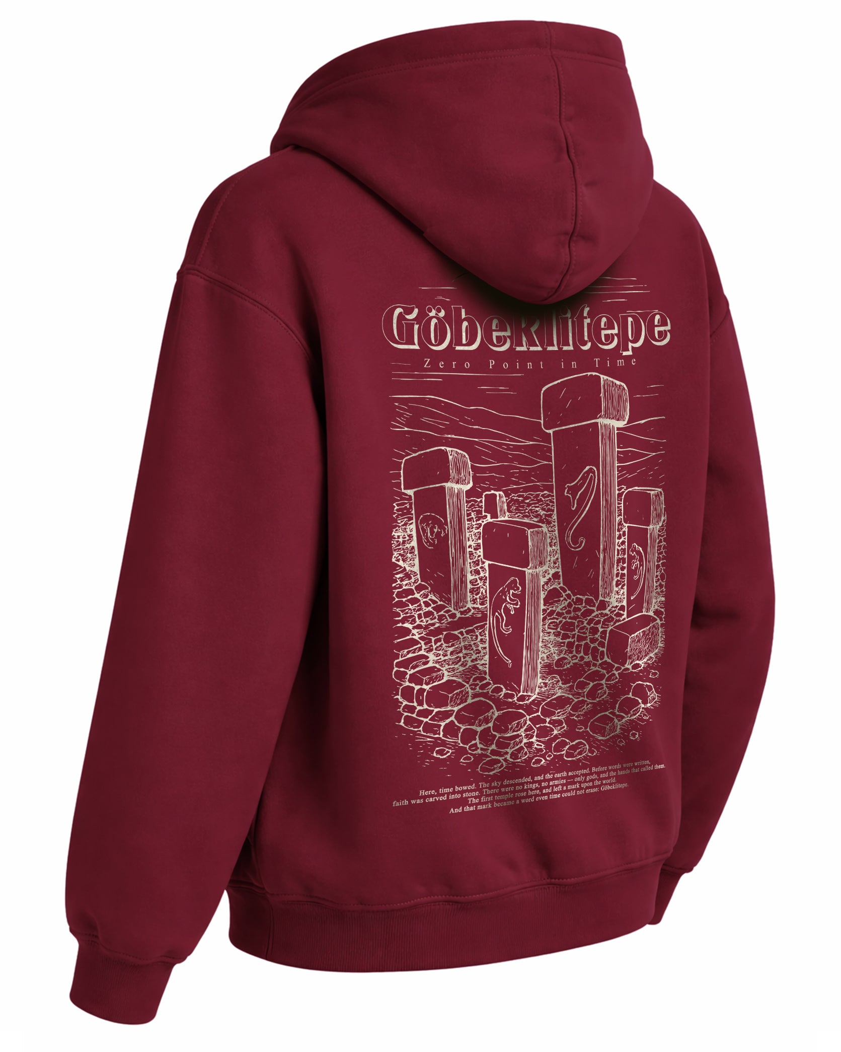 Göbeklitepe Hoodie – Tarihin Sıfır Noktası Kapüşonlu Sweatshirt | Unisex Premium Tasarım