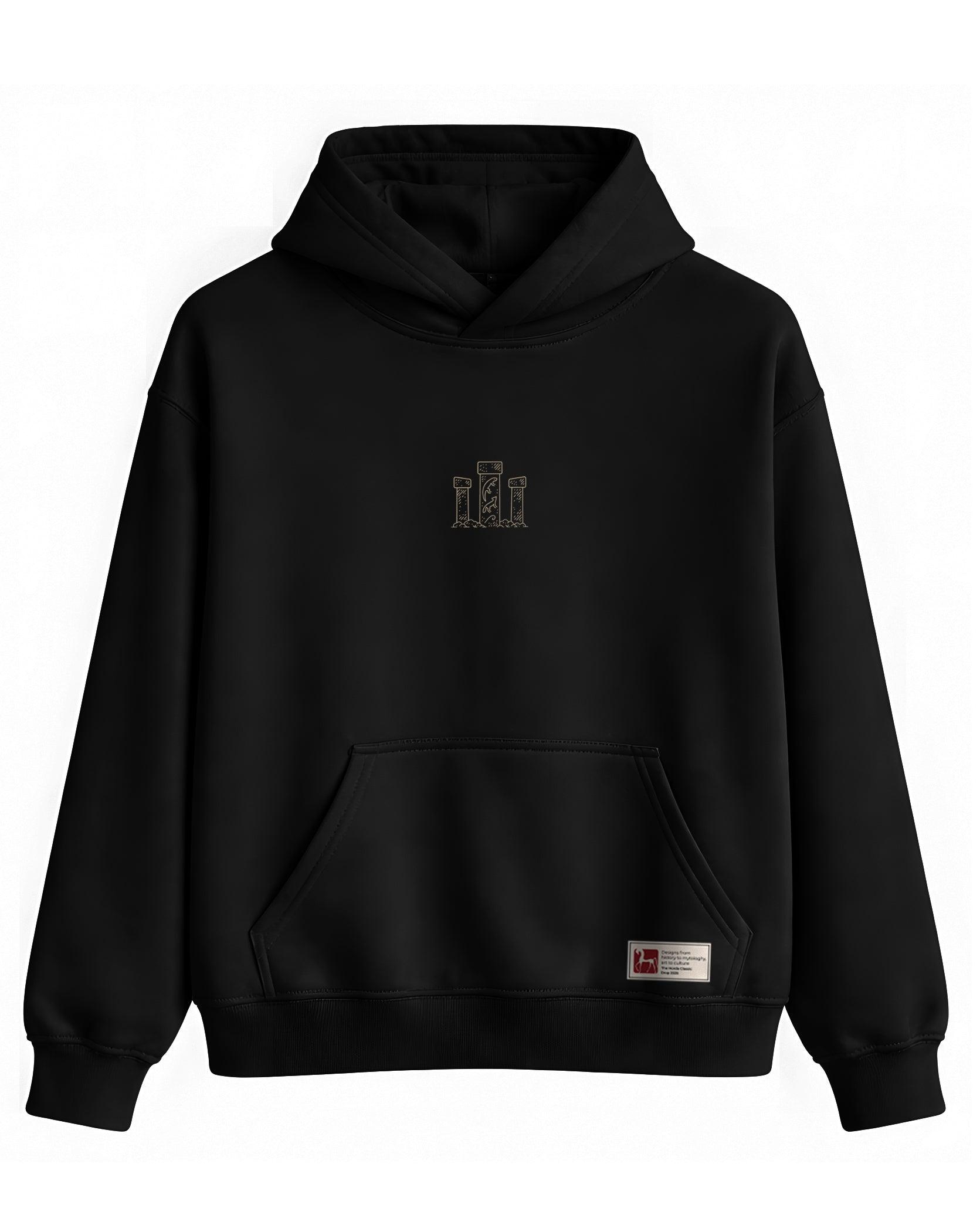 Göbeklitepe Hoodie – Tarihin Sıfır Noktası Kapüşonlu Sweatshirt | Unisex Premium Tasarım - The Horda