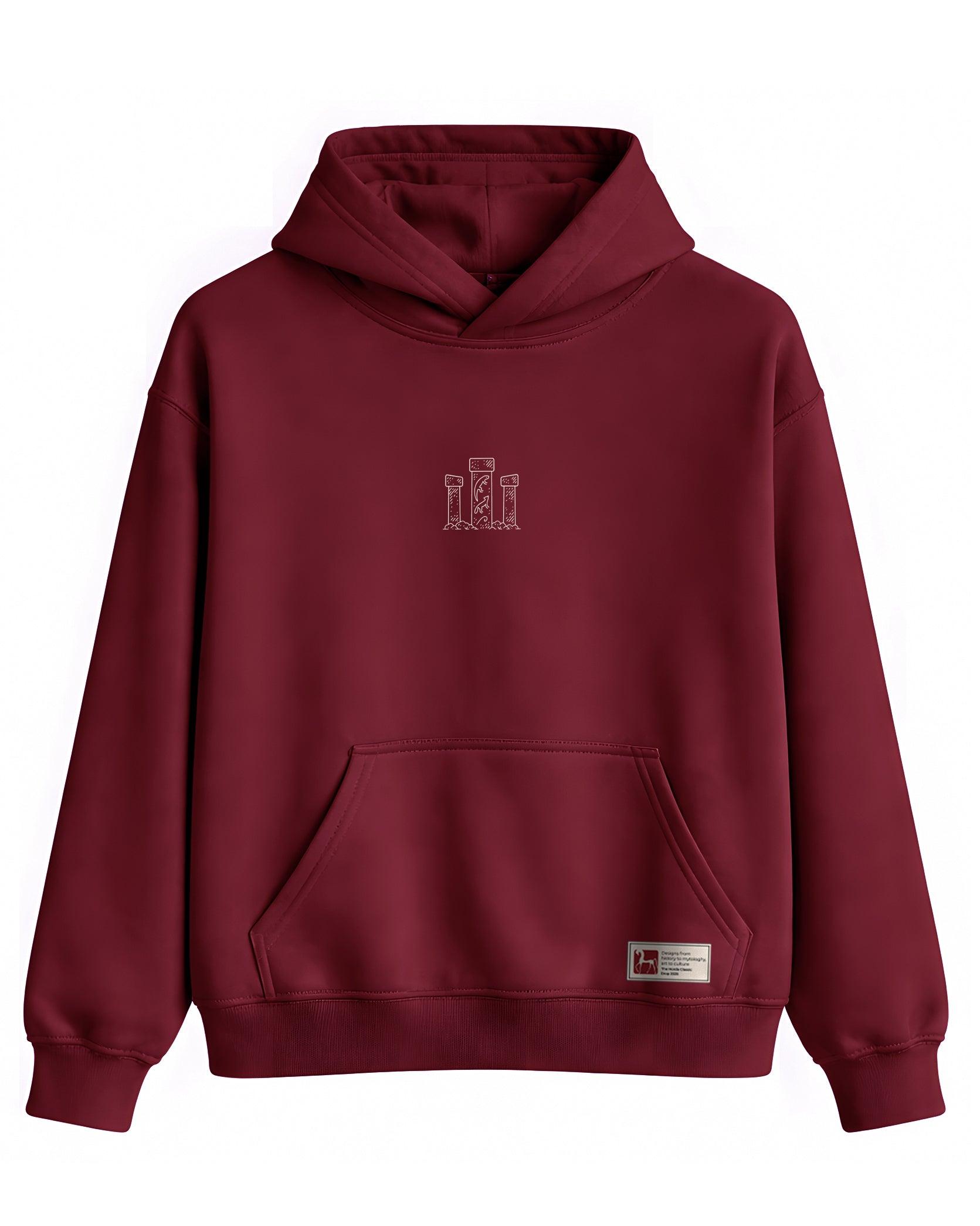 Göbeklitepe Hoodie – Tarihin Sıfır Noktası Kapüşonlu Sweatshirt | Unisex Premium Tasarım - The Horda