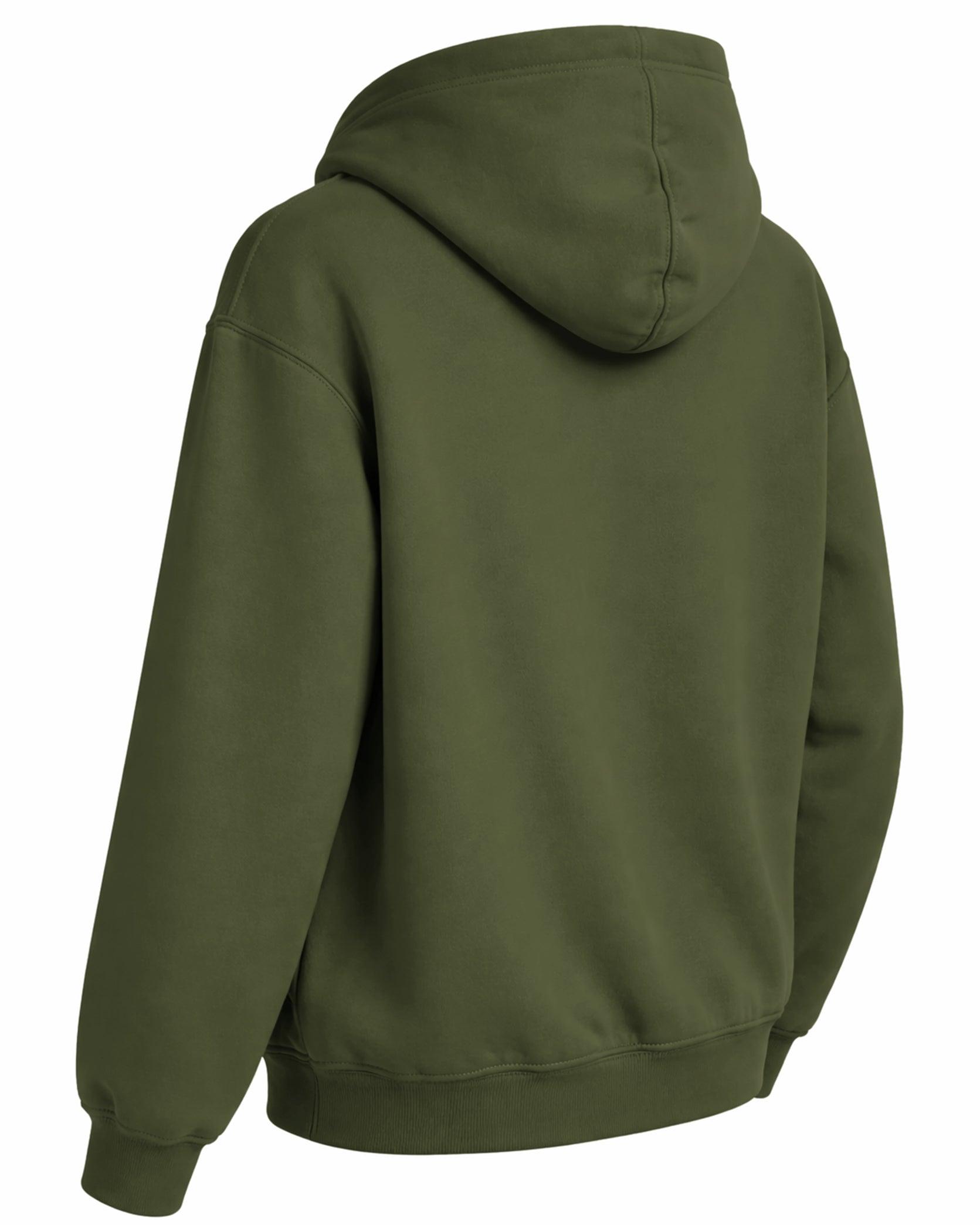 Lupa Capitolina Hoodie – Kuruluş Efsanesi Temalı Haki Kapüşonlu Sweatshirt | Unisex - The Horda