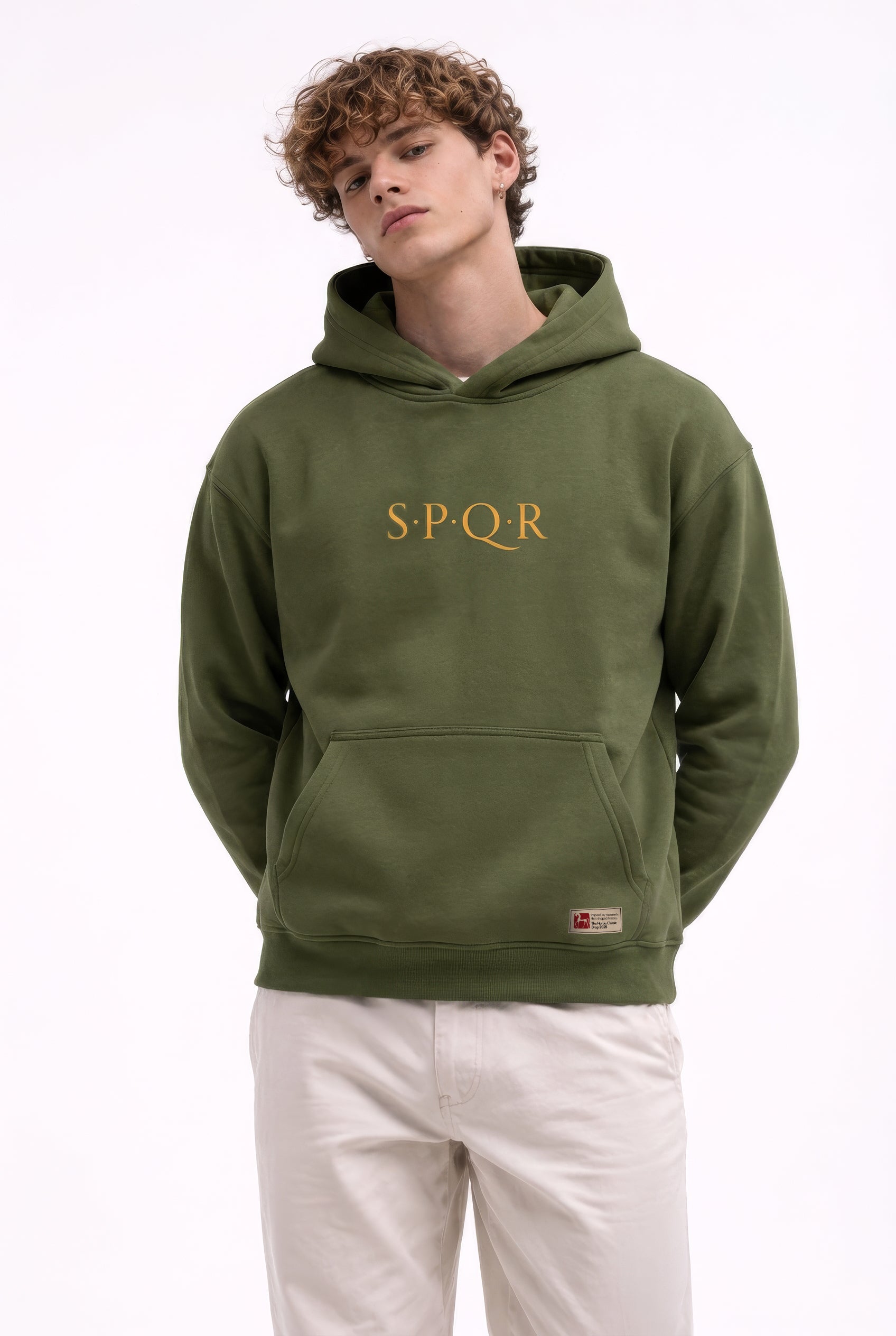 SPQR Basic Hoodie – SPQR Kapüşonlu Sweatshirt | Minimal Unisex Tasarım