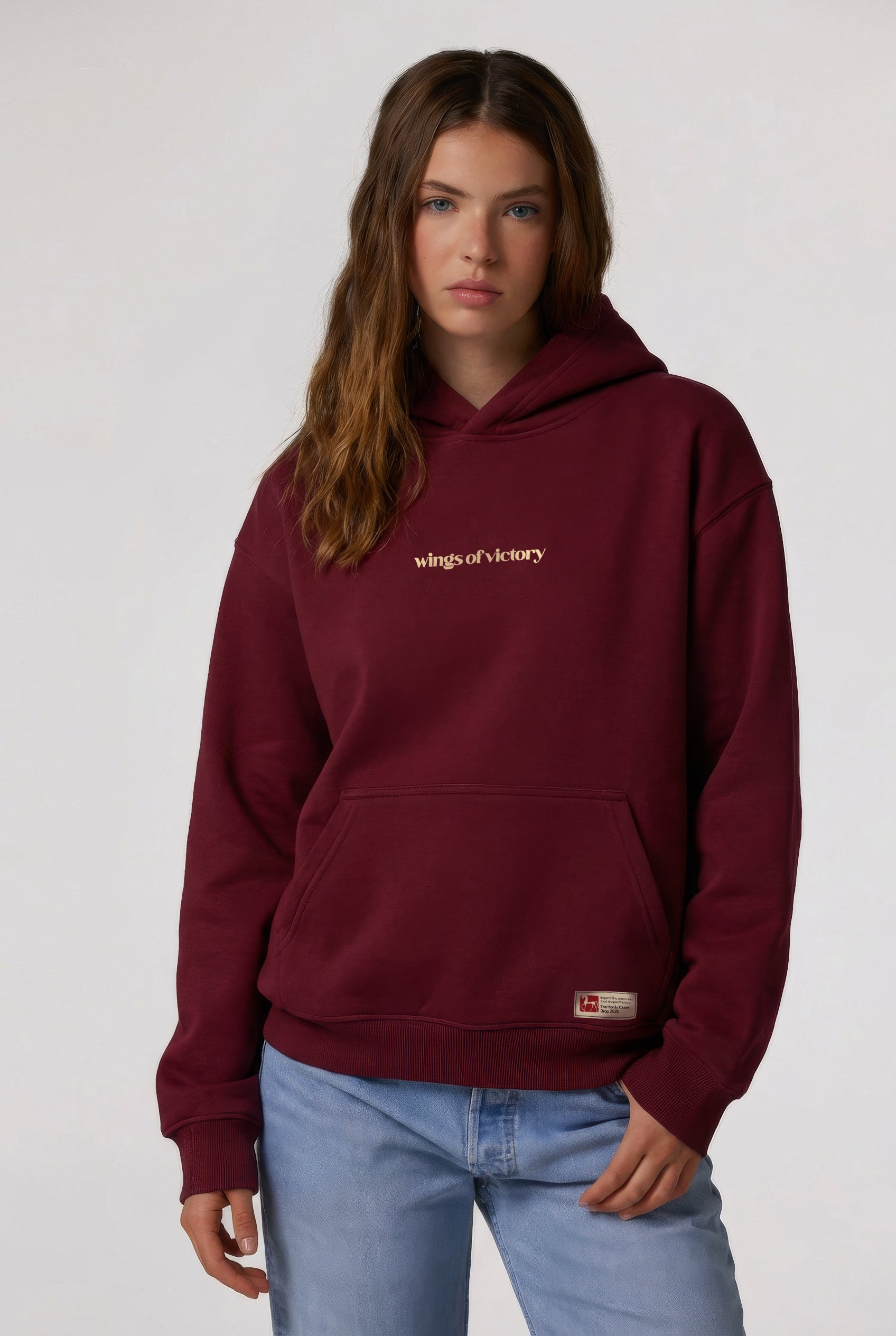 Samothrace Hoodie – Kanatlı Zafer (Nike) Heykeli Temalı Kapüşonlu Sweatshirt | Antik Sanat Unisex