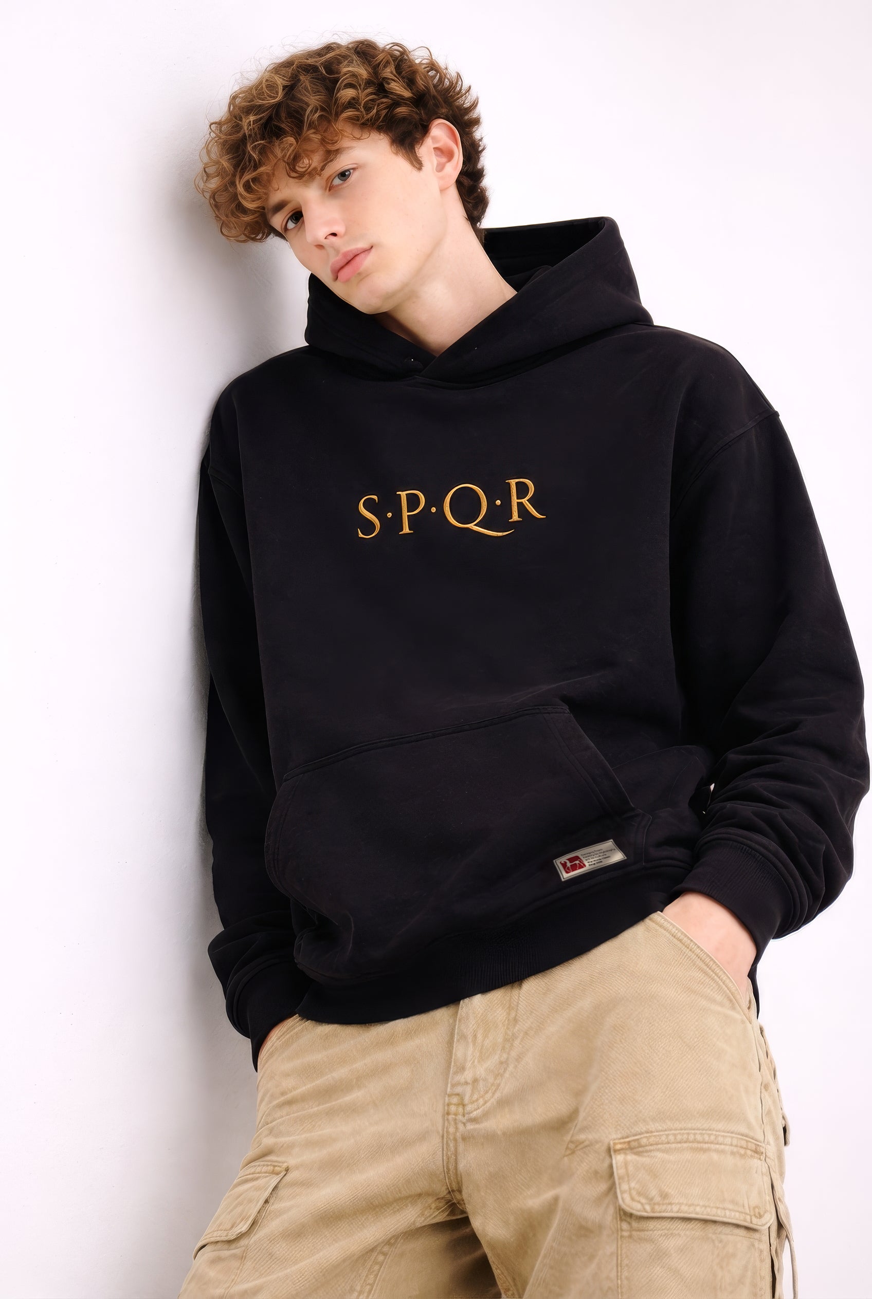 SPQR Basic Hoodie – SPQR Kapüşonlu Sweatshirt | Minimal Unisex Tasarım