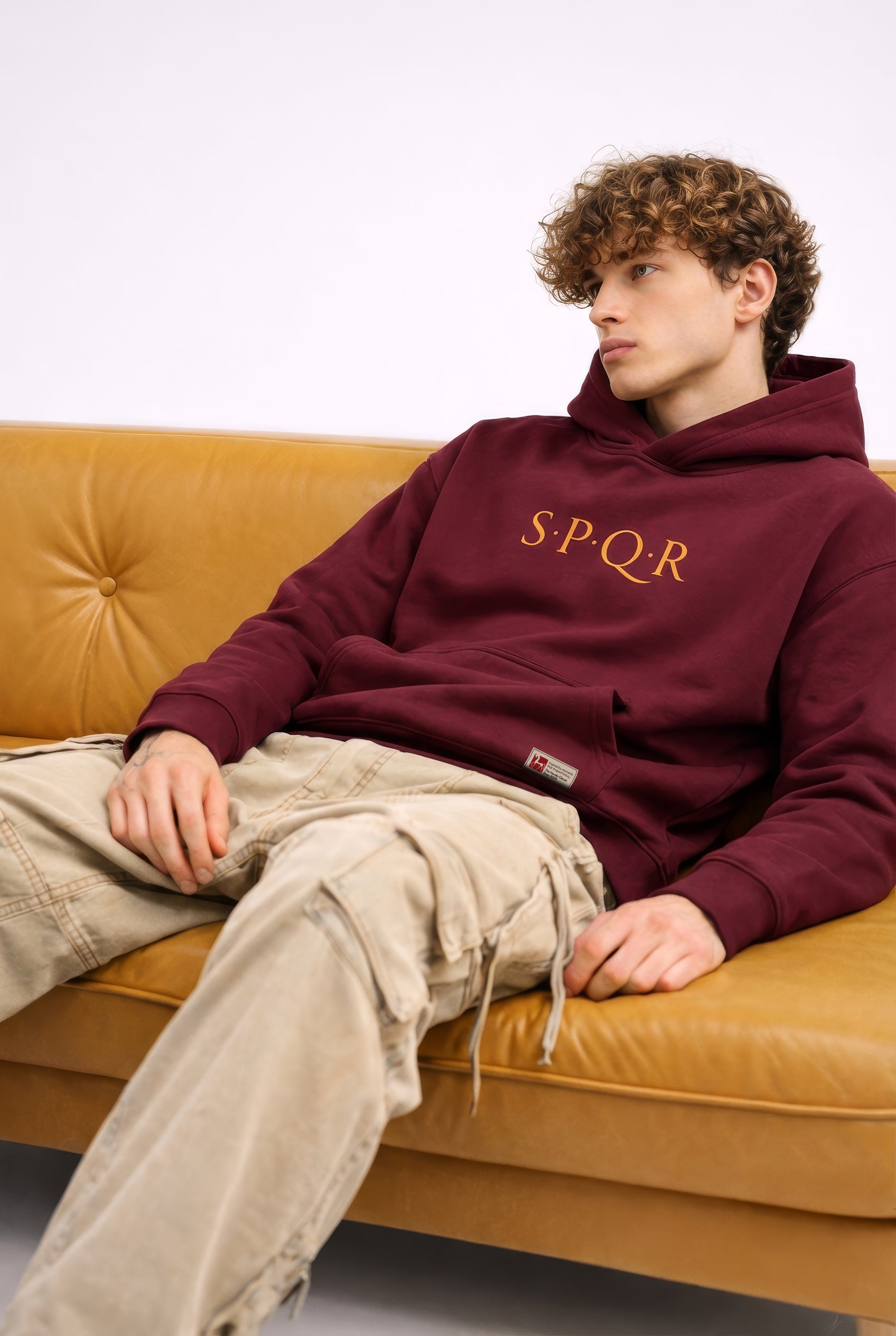 SPQR Basic Hoodie – SPQR Kapüşonlu Sweatshirt | Minimal Unisex Tasarım