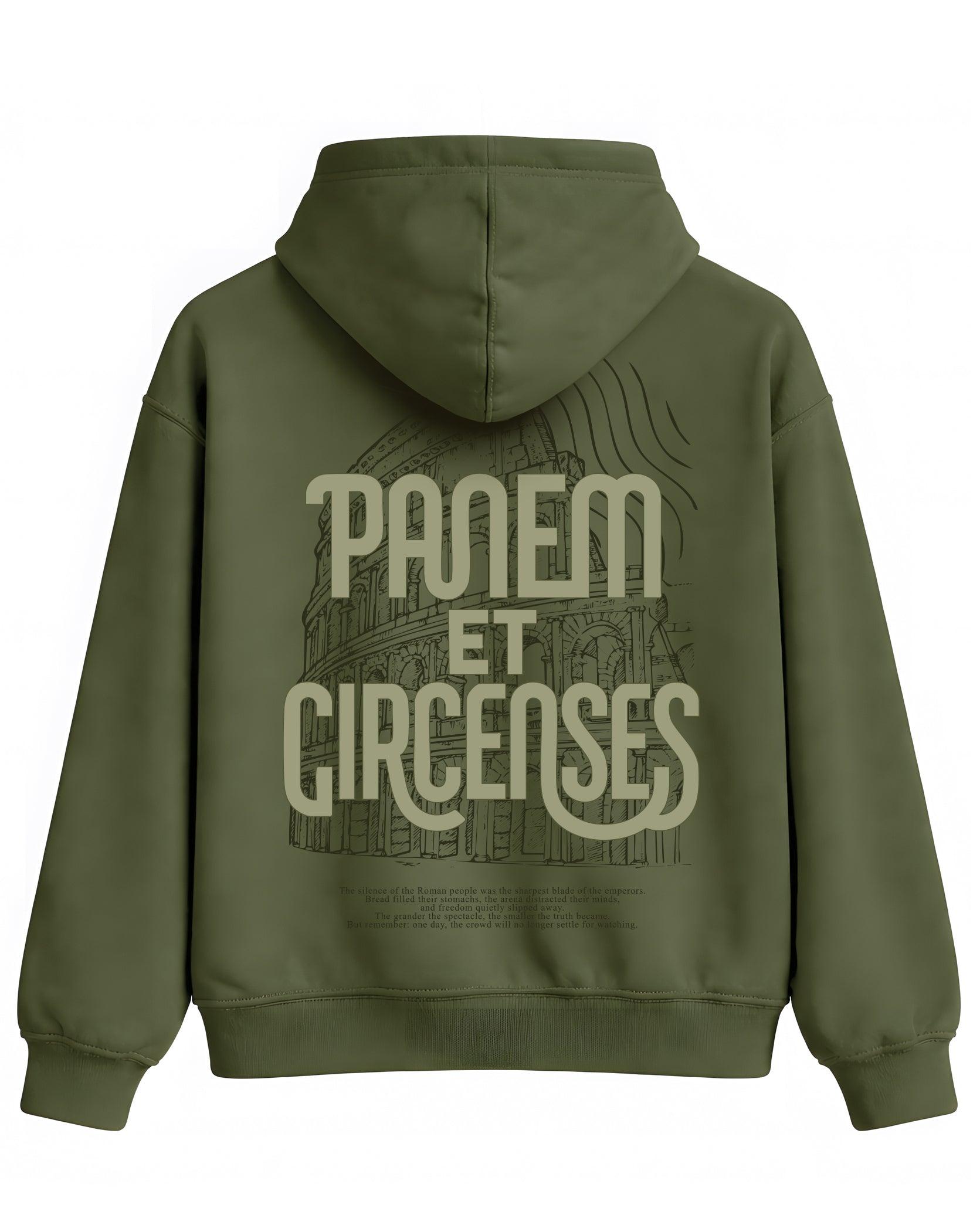 Panem et Circenses Hoodie – Kolezyum Temalı Kapüşonlu Sweatshirt | Kolezyum Tasarım - The Horda