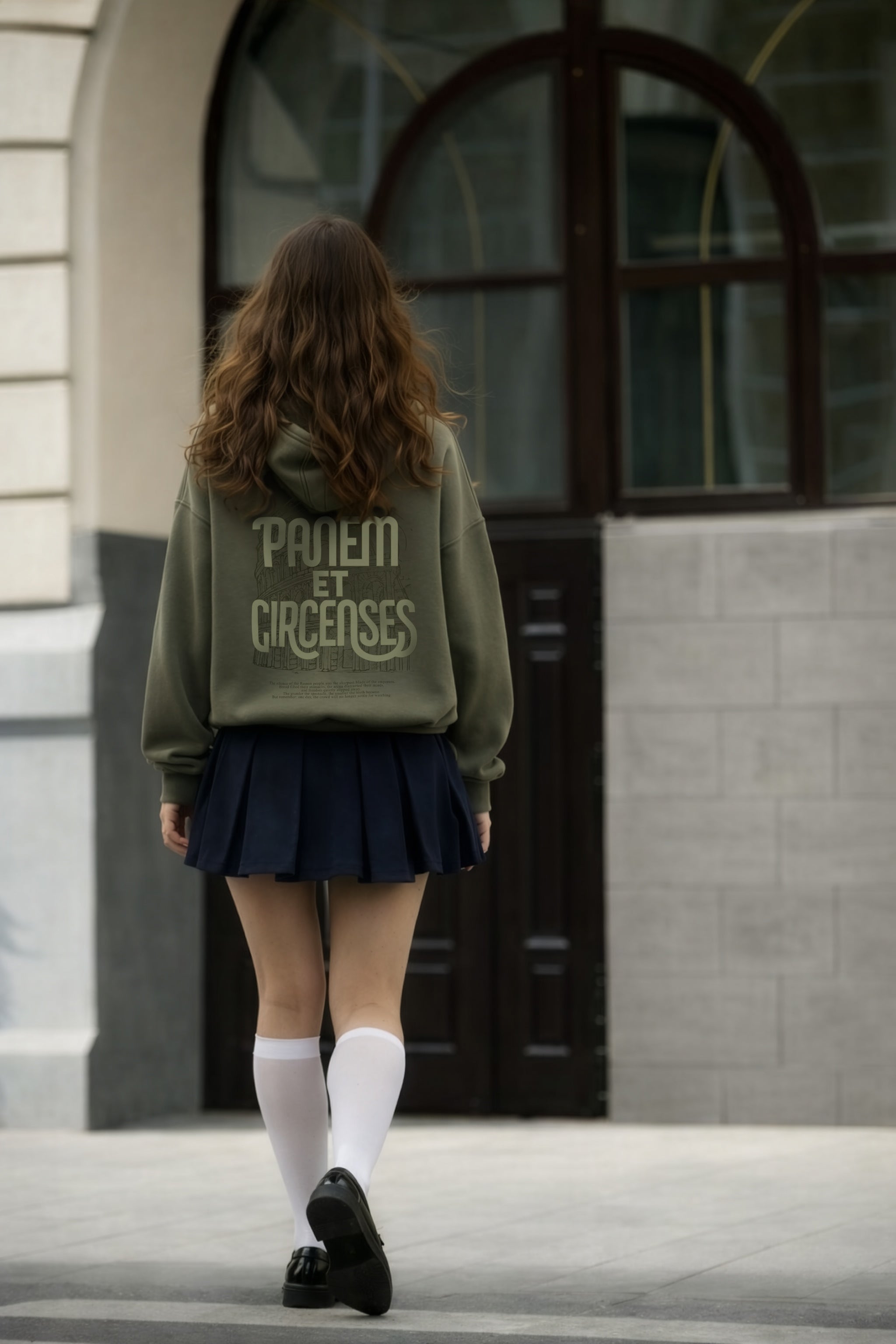 Panem et Circenses Hoodie – Kolezyum Temalı Kapüşonlu Sweatshirt | Kolezyum Tasarım - The Horda