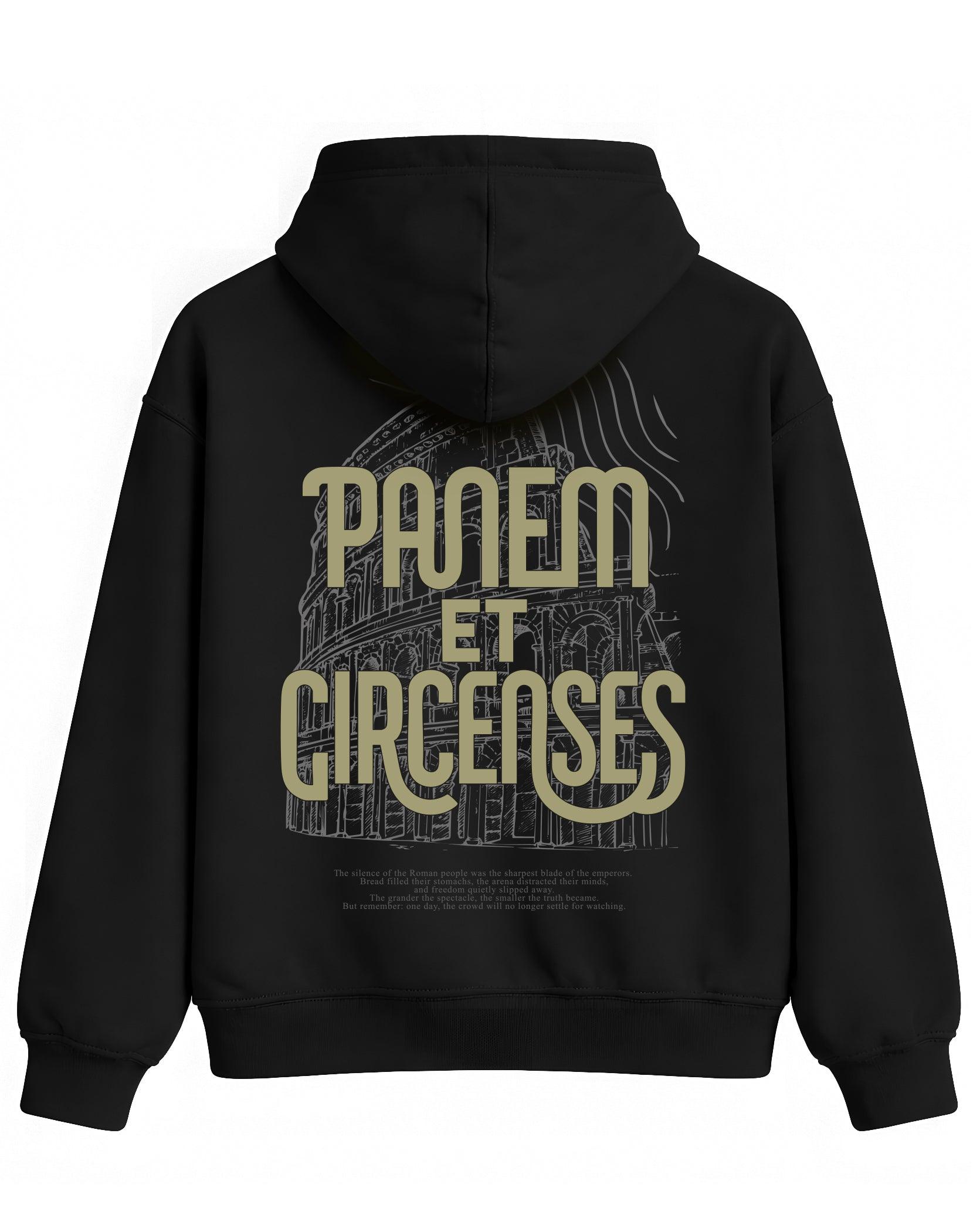 Panem et Circenses Hoodie – Kolezyum Temalı Kapüşonlu Sweatshirt | Kolezyum Tasarım - The Horda