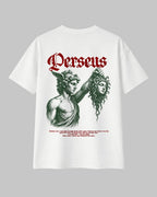 Perseus vs Medusa Tişört – Mitoloji Temalı Regular %100 Pamuk T-Shirt - The Horda