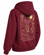 Samothrace Hoodie – Kanatlı Zafer (Nike) Heykeli Temalı Kapüşonlu Sweatshirt | Antik Sanat Unisex - The Horda