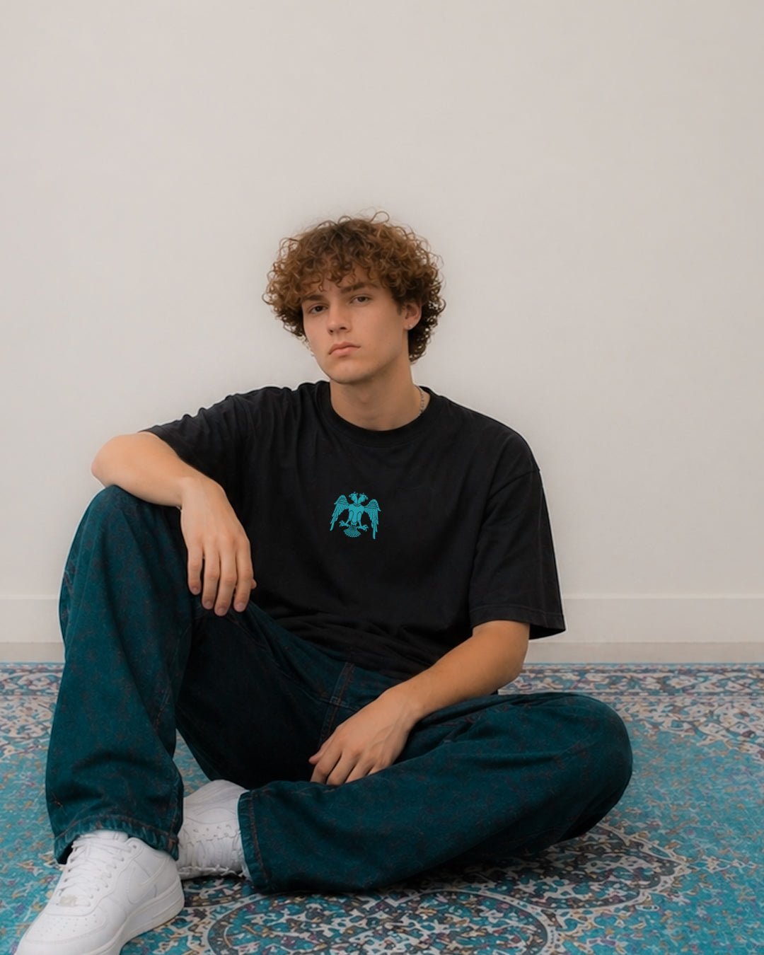 Selçuklu Basic Regular %100 Pamuk T-Shirt - The Horda