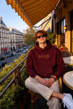 SPQR Basic Hoodie – SPQR Kapüşonlu Sweatshirt | Minimal Unisex Tasarım - The Horda