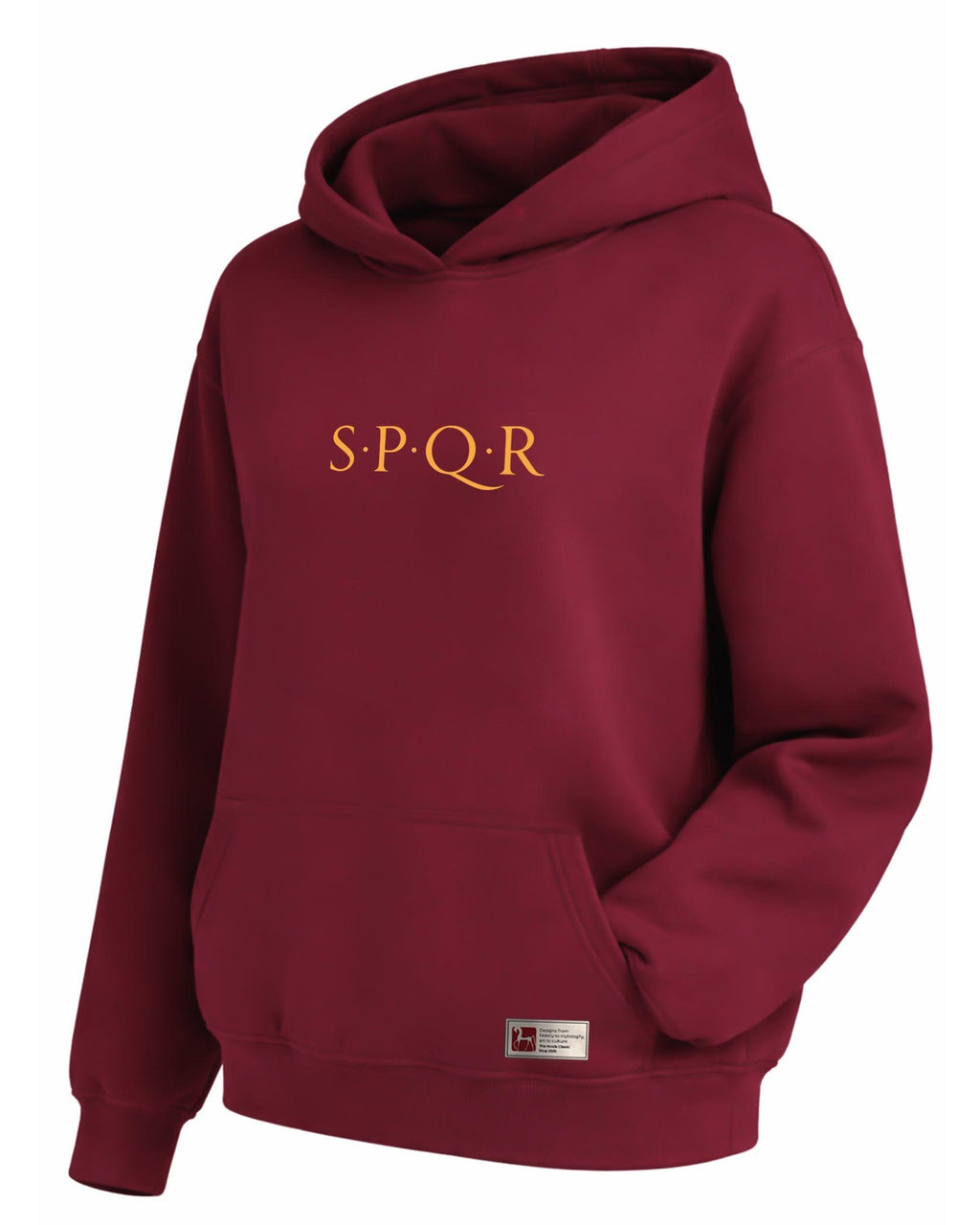 SPQR Basic Hoodie – SPQR Kapüşonlu Sweatshirt | Minimal Unisex Tasarım - The Horda