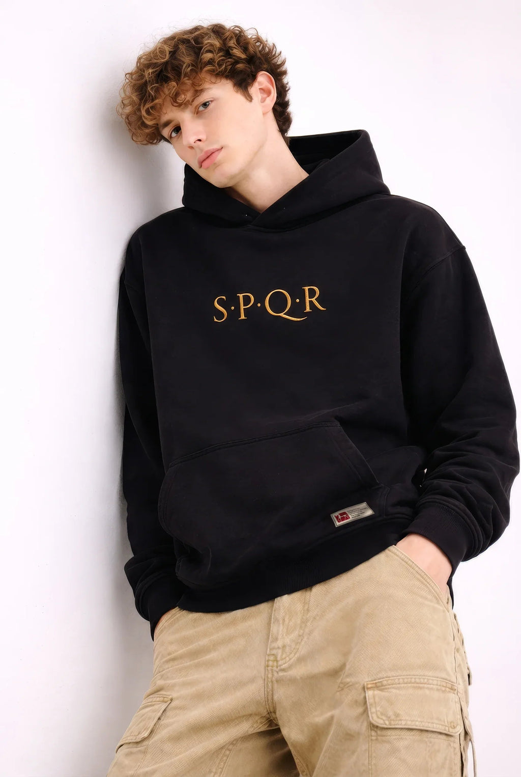 SPQR Basic Hoodie – SPQR Kapüşonlu Sweatshirt | Minimal Unisex Tasarım - The Horda