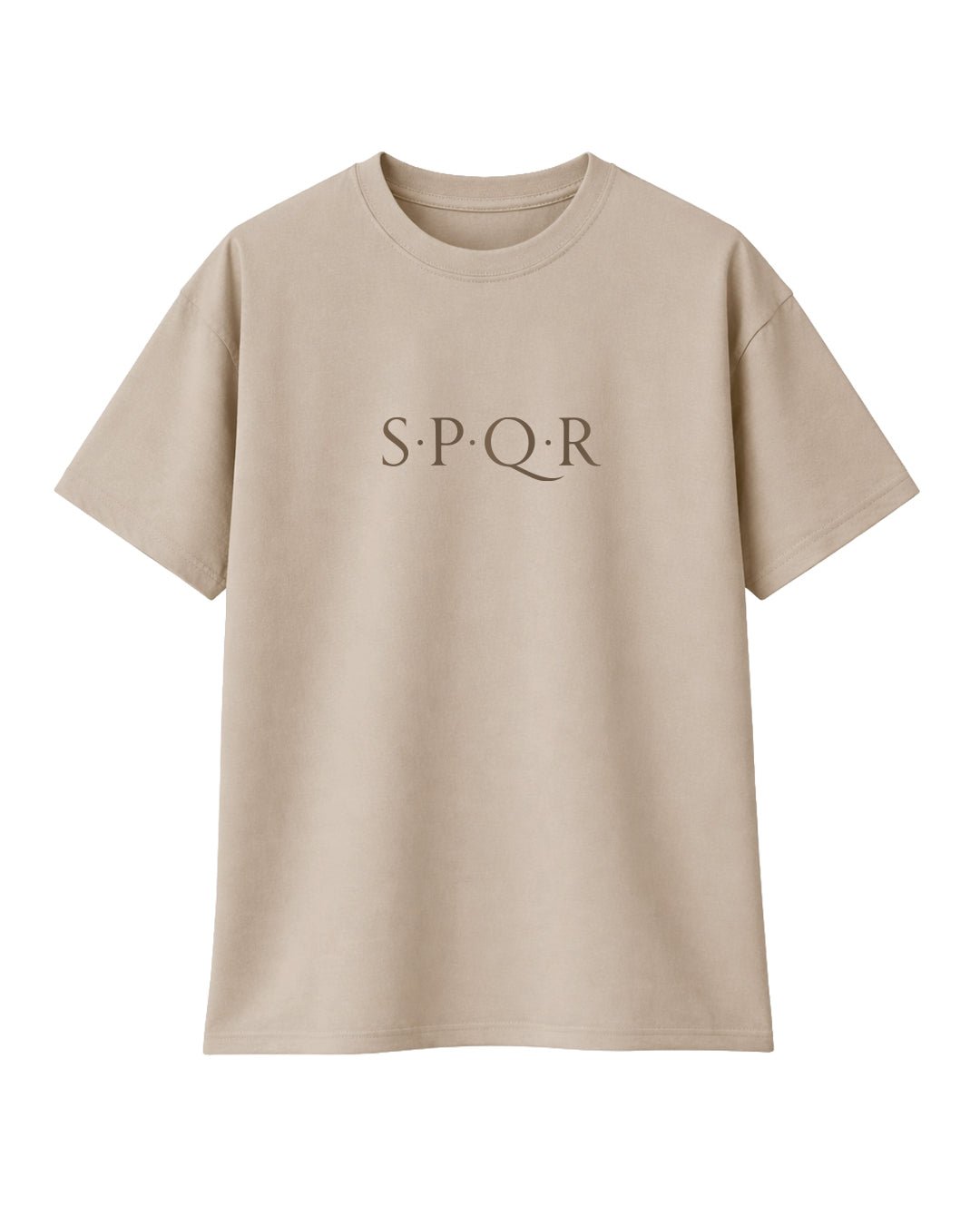 SPQR Basic Tişört – Basic SPQR Temalı %100 Pamuk Tişört - The Horda