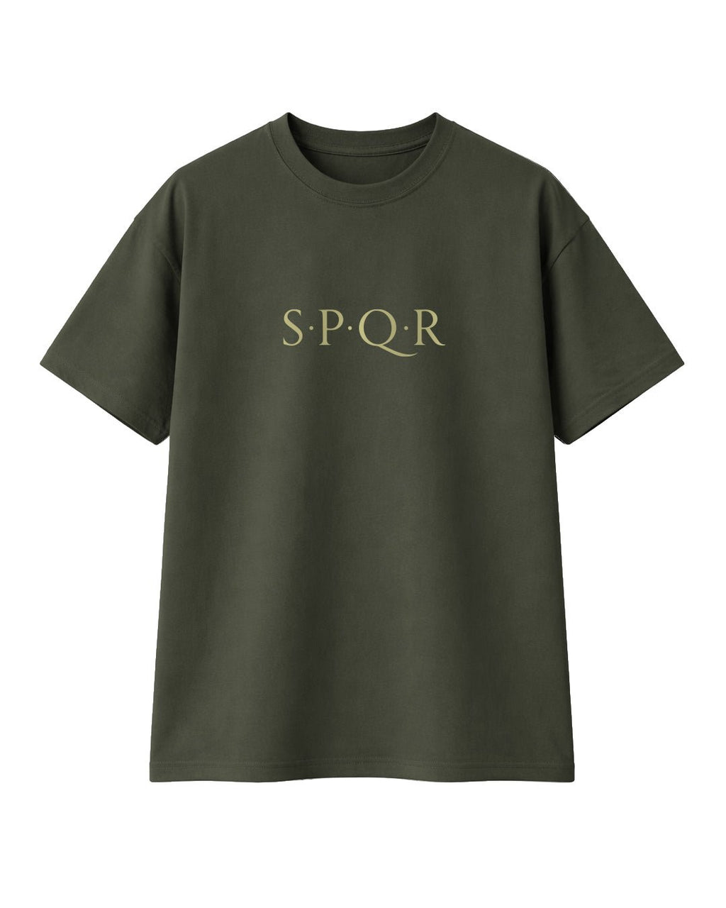SPQR Basic Tişört – Basic SPQR Temalı %100 Pamuk Tişört - The Horda