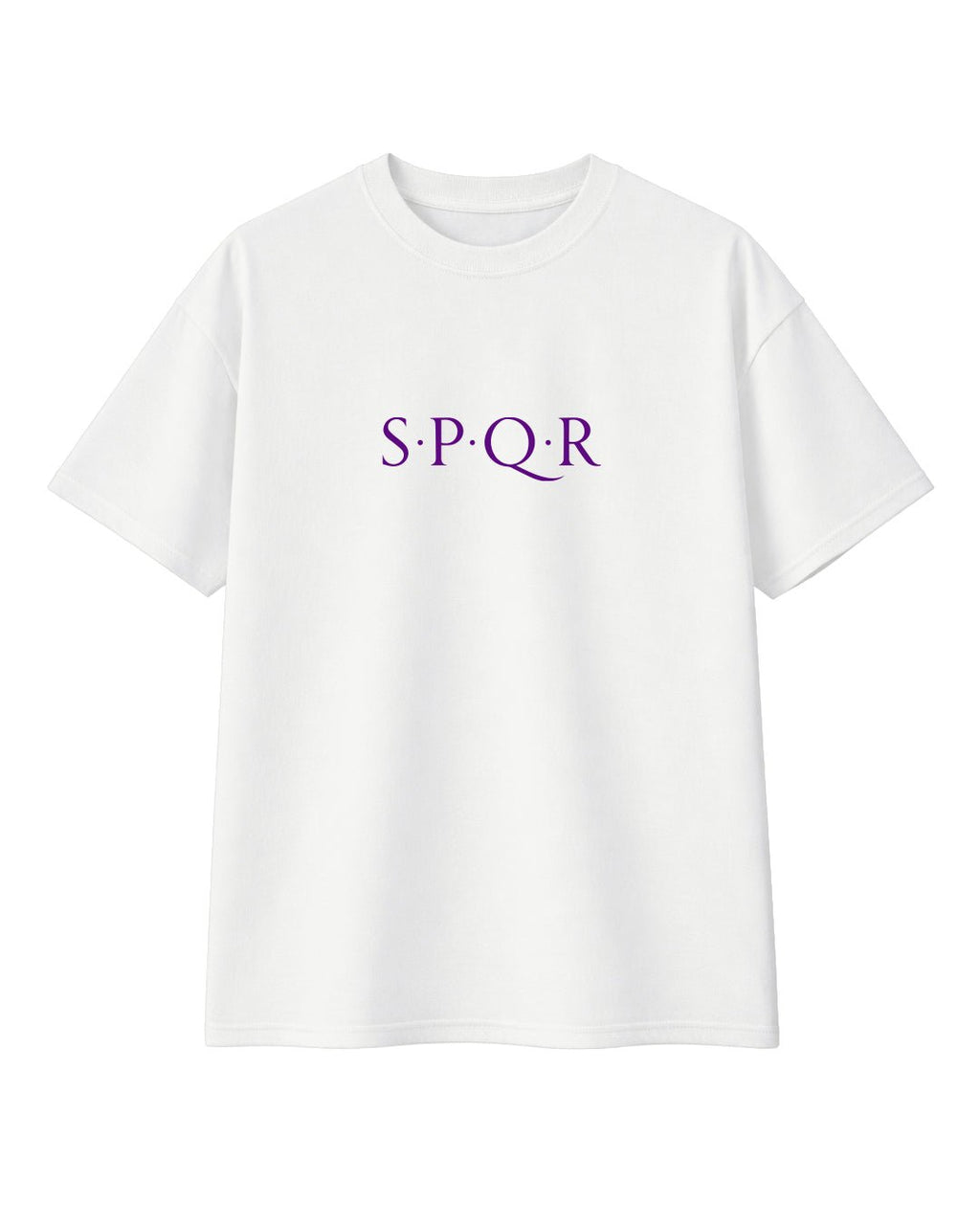 SPQR Basic Tişört – Basic SPQR Temalı %100 Pamuk Tişört - The Horda