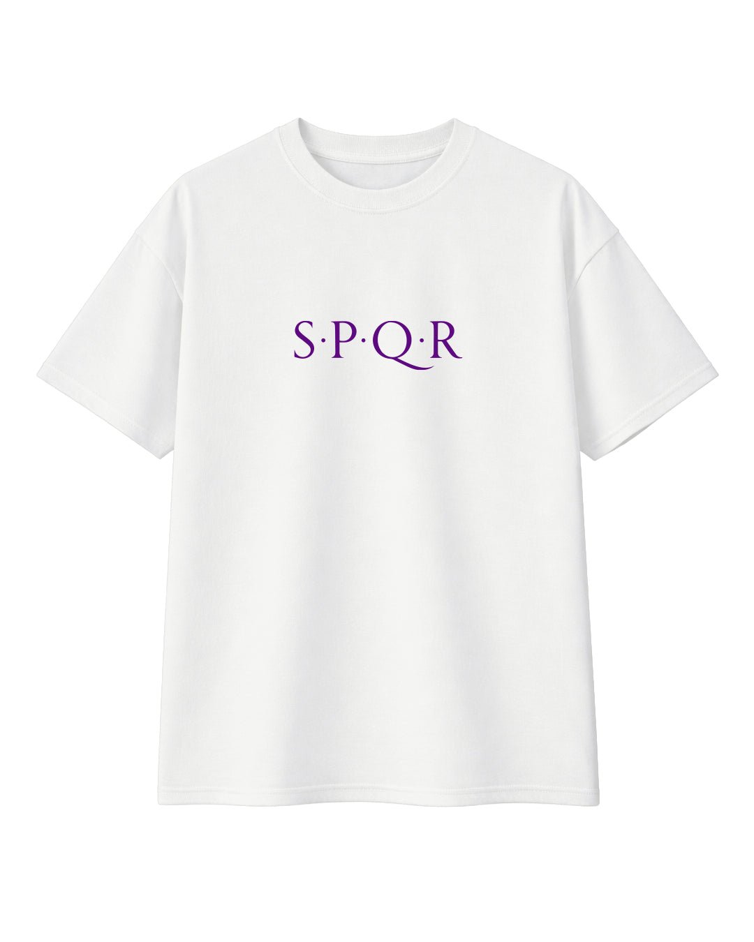 SPQR Basic Tişört – Basic SPQR Temalı %100 Pamuk Tişört - The Horda