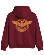 SPQR Hoodie – Roma Kartalı ve İmparatorluk Amblemi SPQR Temalı Kapüşonlu Sweatshirt | Unisex
