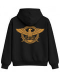SPQR Hoodie – Roma Kartalı ve İmparatorluk Amblemi SPQR Temalı Kapüşonlu Sweatshirt | Unisex - The Horda
