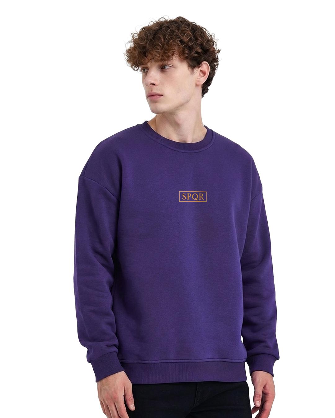 SPQR Kartal Sweatshirt – Doğu Roma İmparatorluğu Porfirogennetos Roma Kartalı Sweatshirt - The Horda