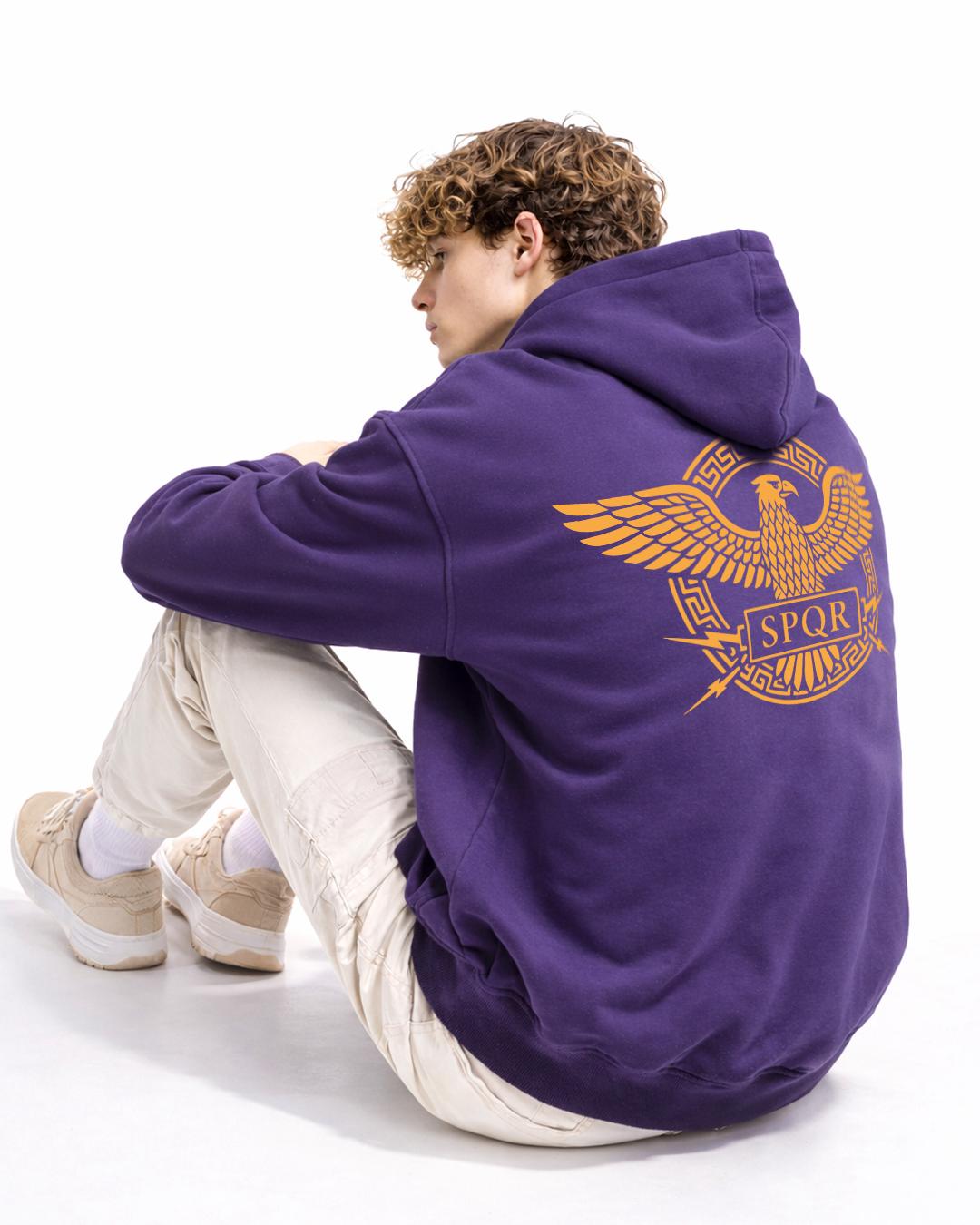 SPQR Roma Kartalı Hoodie – Doğu Roma İmparatorluğu Porfirogennetos Roma Kartalı Hoodie - The Horda