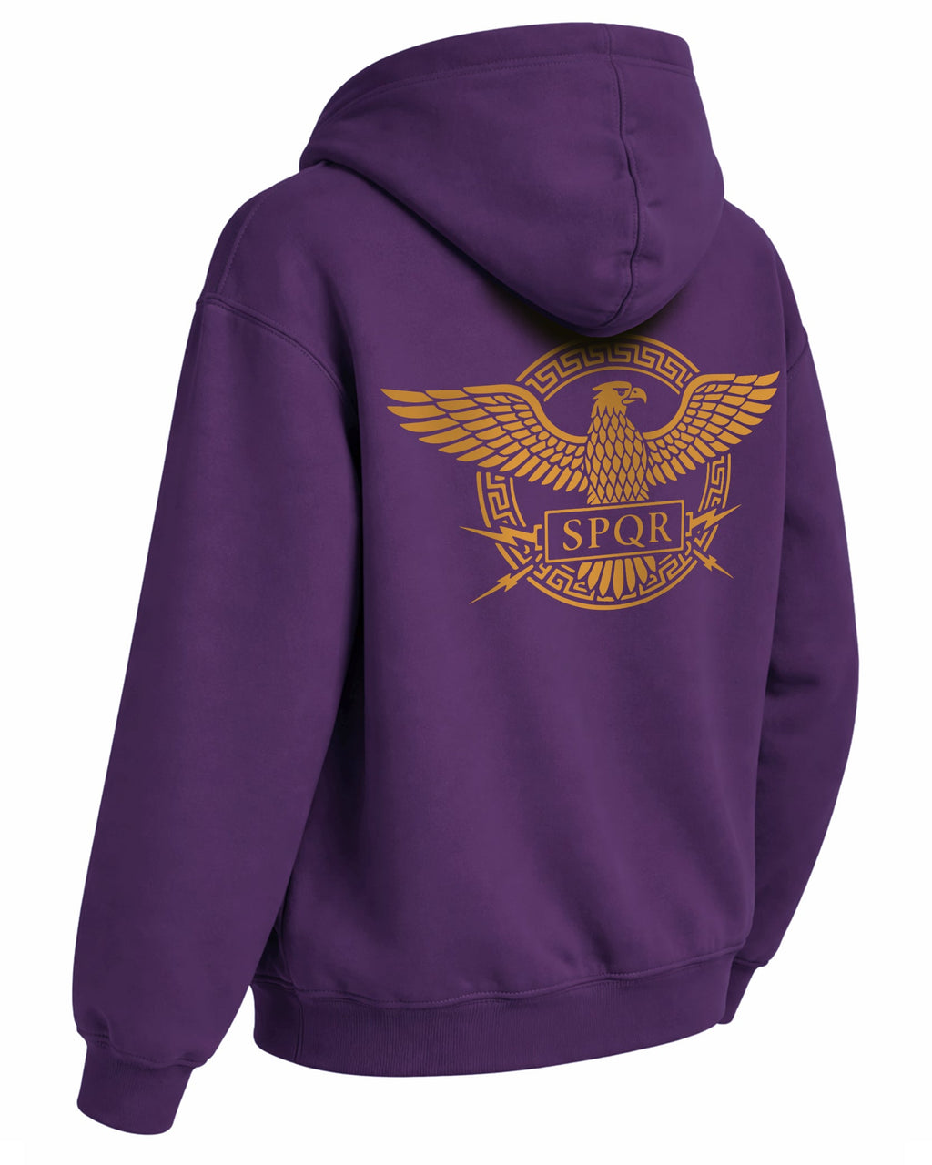 SPQR Roma Kartalı Hoodie – Doğu Roma İmparatorluğu Porfirogennetos Roma Kartalı Hoodie - The Horda