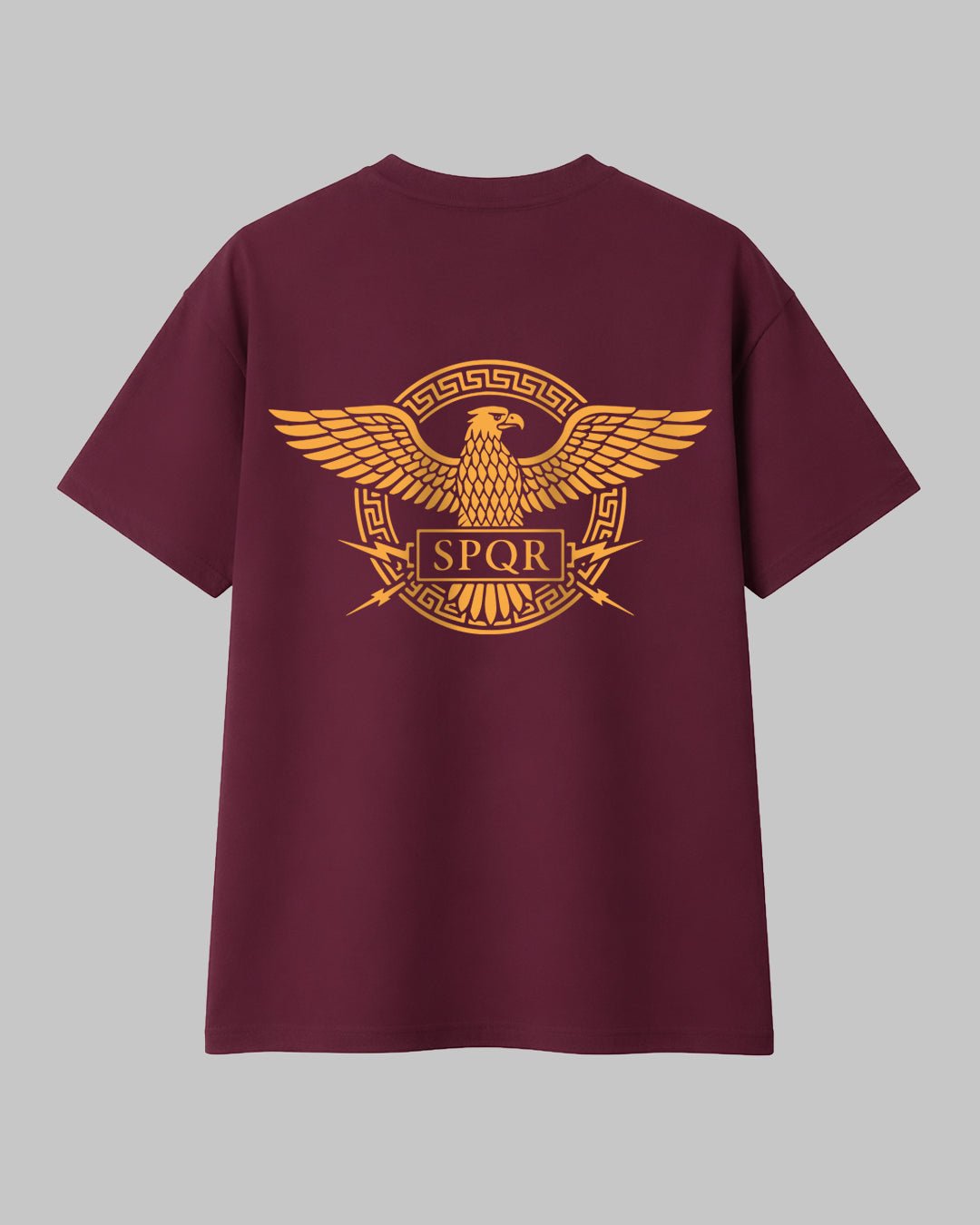 SPQR Tişört – Roma Kartalı ve İmparatorluk Amblemi SPQR Temalı Tişört - The Horda