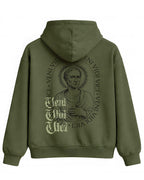 Veni Vidi Vici Hoodie – Julius Caesar Sözü Temalı Kapüşonlu Sweatshirt | Antik Roma Unisex - The Horda
