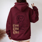 Veni Vidi Vici Hoodie – Julius Caesar Sözü Temalı Kapüşonlu Sweatshirt | Antik Roma Unisex - The Horda