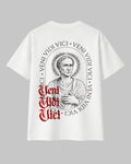 Veni Vidi Vici – Julius Caesar Sözü Temalı Regular %100 Pamuklu Tişört - The Horda